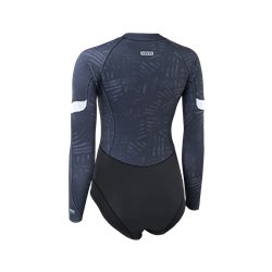 ION Wetsuit Amaze Hot Shorty 1.5 LS Front Zip women black-mural