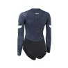 ION Wetsuit Amaze Hot Shorty 1.5 LS Front Zip women black-mural