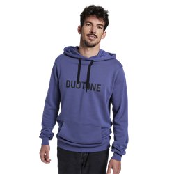 Duotone Hoody Logo unisex - blue-indigo
