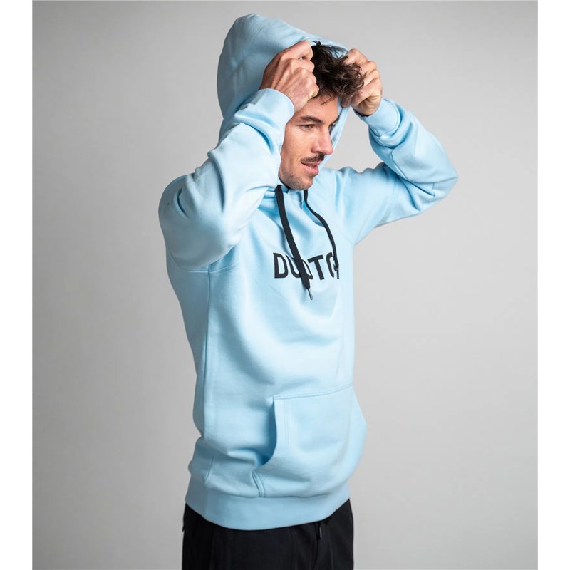 Duotone Hoody Logo unisex sky-blue