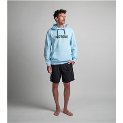 Duotone Hoody Logo unisex sky-blue