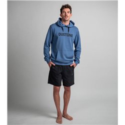 Duotone Hoody Logo unisex blue-horizon