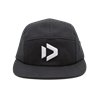 Duotone Cap 5Panel Flat Duotone Icon - black