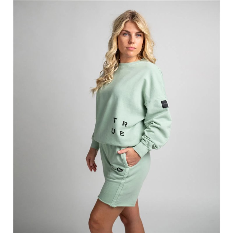 Duotone Sweater True Fade Out women sage