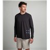 Duotone Tee DT Explore LS unisex black