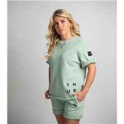 Duotone Sweat Tee SS True Fade Out unisex sage