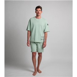 Duotone Sweat Tee SS True Fade Out unisex sage
