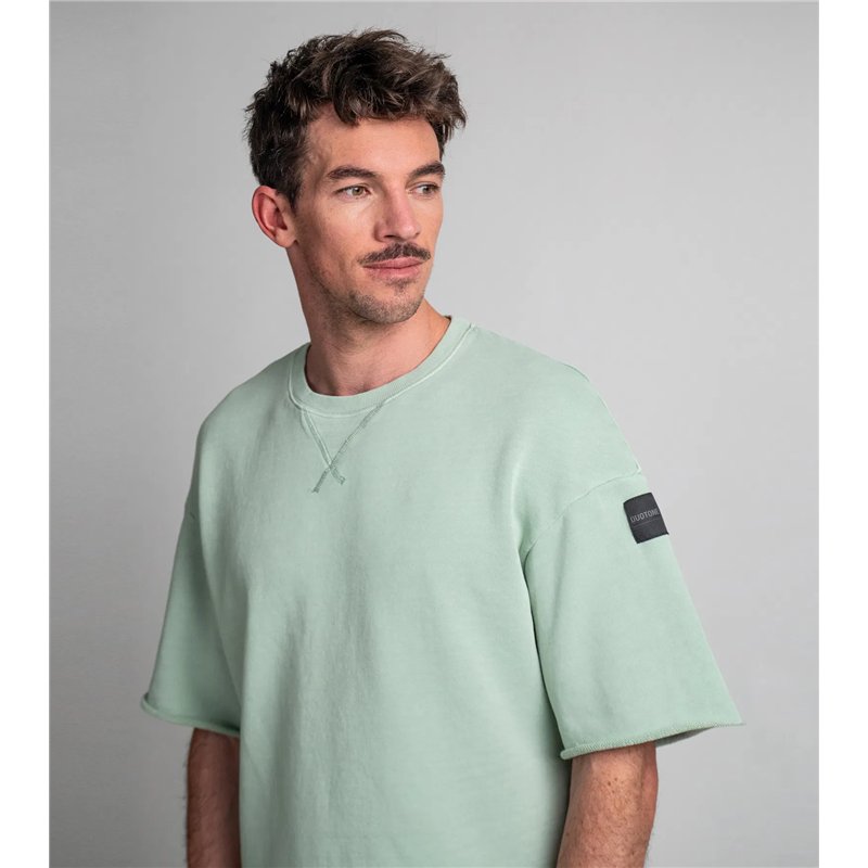 Duotone Sweat Tee SS True Fade Out unisex sage
