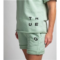 Duotone Shorts Sweat True Fade Out long unisex sage