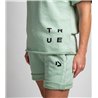 Duotone Shorts Sweat True Fade Out long unisex sage