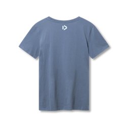 Duotone Tee Original SS women blue-horizon