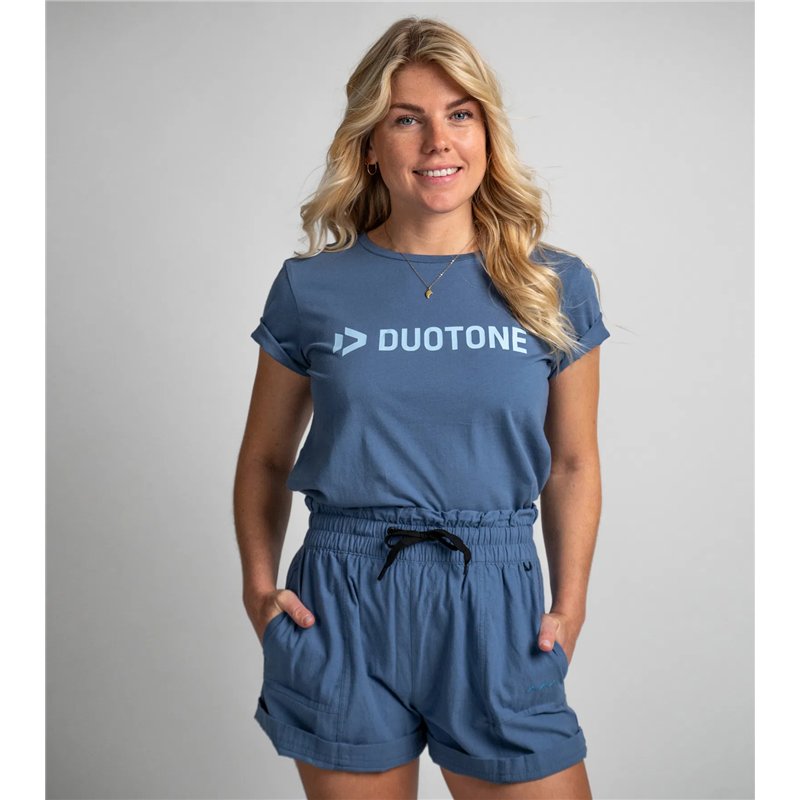 Duotone Tee Original SS women blue-horizon