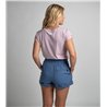 Duotone Tee Original SS women violet-ice