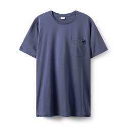 DuotoneTee Pocket SS men - blue-indigo