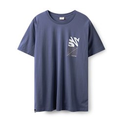 DuotoneTee 4the Team SS men - blue-indigo