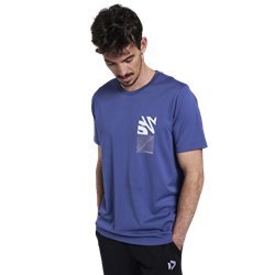 DuotoneTee 4the Team SS men - blue-indigo