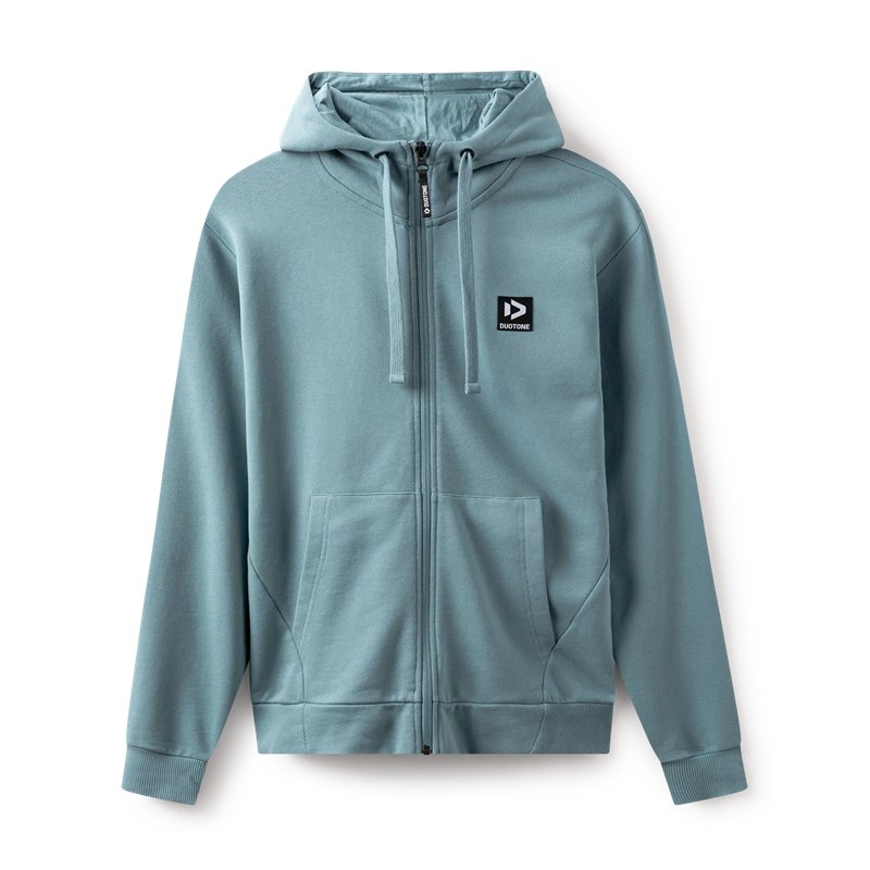 DuotoneHoody Gust Zip men - blue-fog