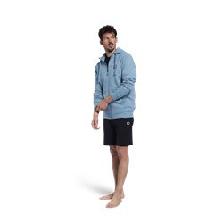 DuotoneHoody Gust Zip men - blue-fog