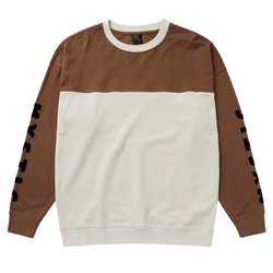 Mystic Docked Crew Sweat brown