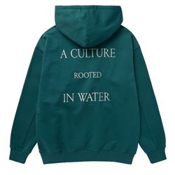 Mystic Rooted Hood Sweat teal