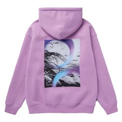 Mystic Rooted Hood Sweat pink / purple