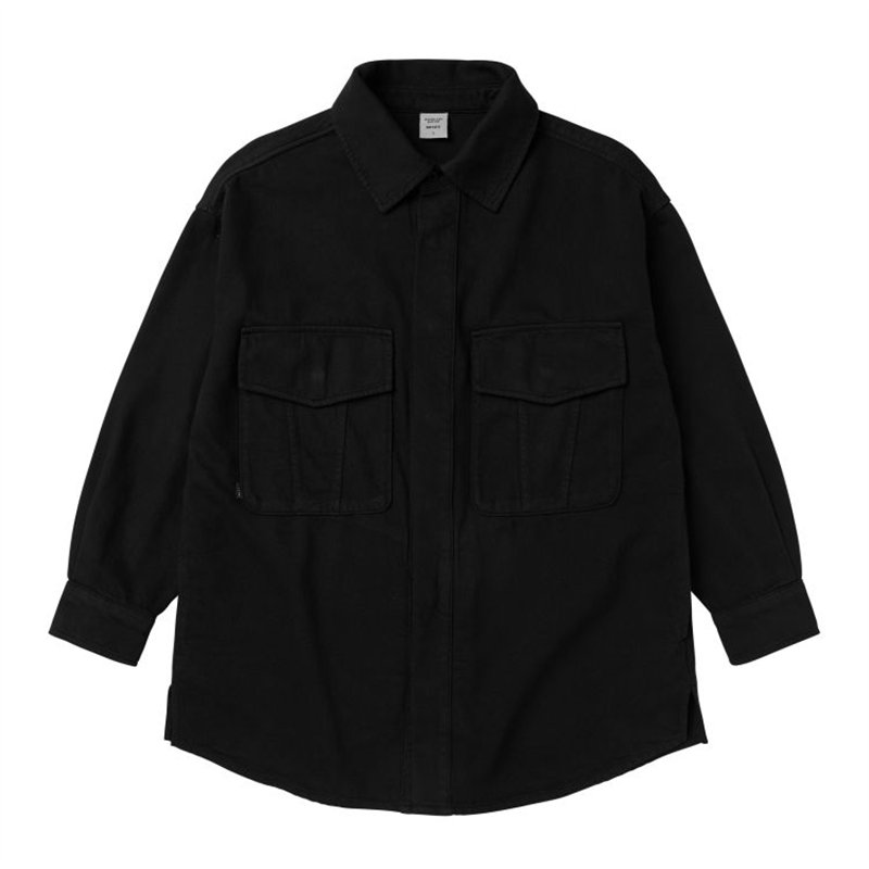 Mystic The Overshirt Shirt black