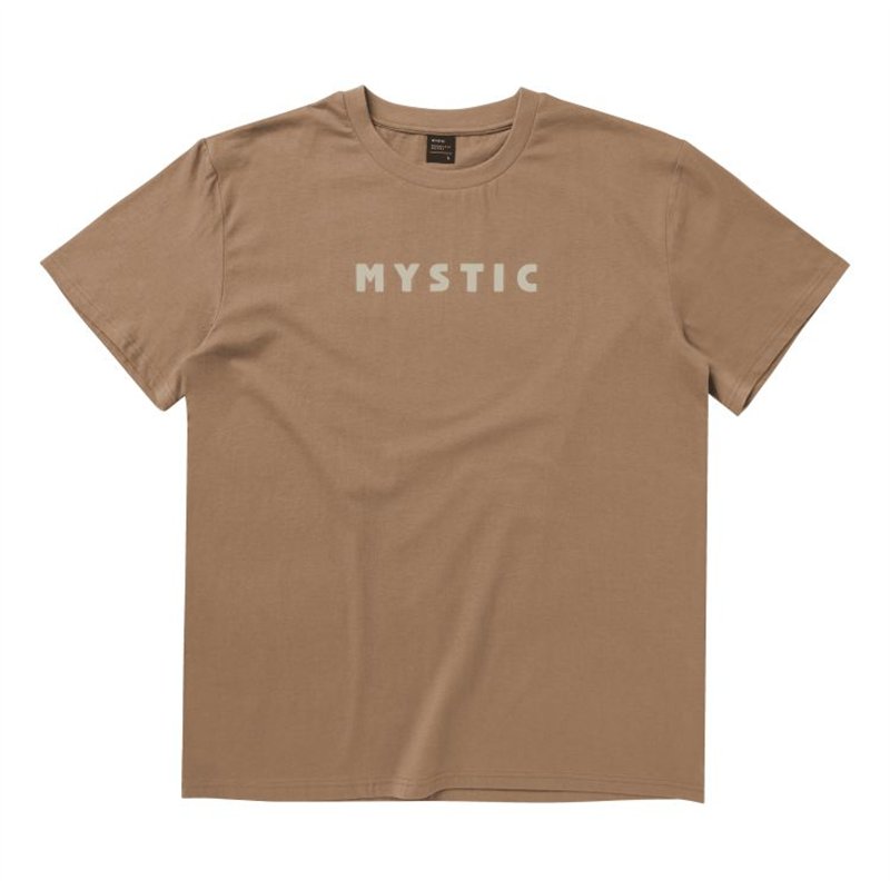 Mystic Brand Tee slate brown