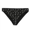 Mystic Lana Cross Bikini Bottom black