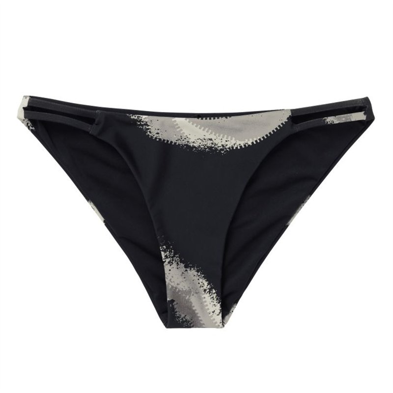 Mystic Bodil Strappy Bikini Bottom black allover