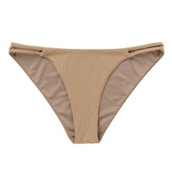 Mystic Bodil Strappy Bikini Bottom slate brown
