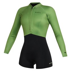Mystic Lunar Longarm Shorty 2/2mm soft green