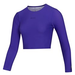 Mystic Sunn L/S Crop Rashvest Women purple
