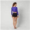 Mystic Sunn L/S Crop Rashvest Women purple