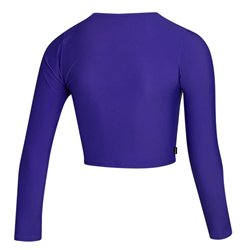 Mystic Sunn L/S Crop Rashvest Women pink / purple