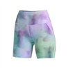 Mystic Terri Performance Biker Shorts purple / green