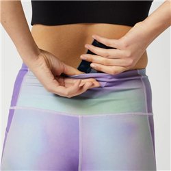 Mystic Terri Performance Biker Shorts purple / green