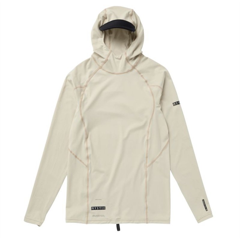 Mystic Uncharted L/S Hooded Rashvest sand