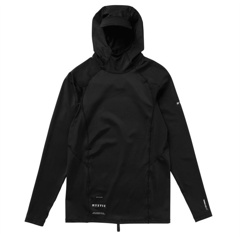 Mystic Uncharted L/S Hooded Rashvest black