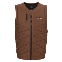 Mystic Outlaw Impact Vest Fzip Wake brown