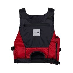 Mystic Downwinder Floatation Vest black / red