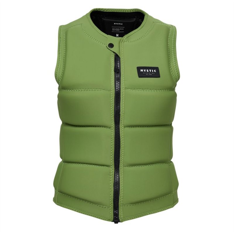 Mystic Star Impact Vest Fzip Wake soft green