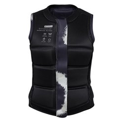 Mystic Evoke Impact Vest Fzip Wake black allover