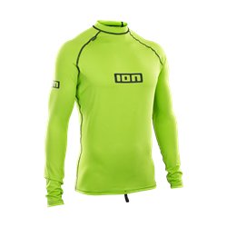 ION Promo Rashguard Men LS lime green