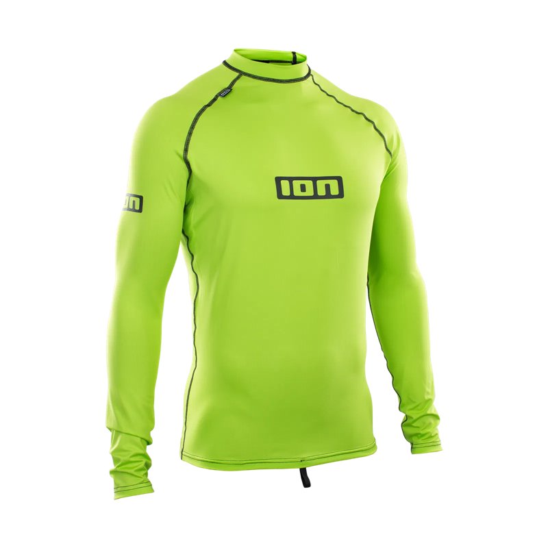 ION Promo Rashguard Men LS lime green