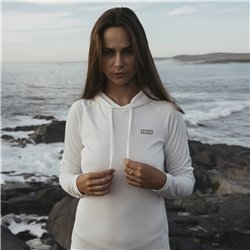 ION Wetshirt Hood LS women peak-white