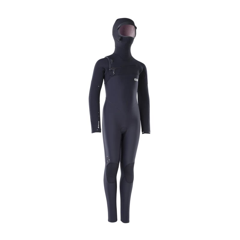 ION Wetsuit Capture Amp 6/5 Hood Front Zip junior black