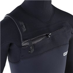 ION Wetsuit Capture Amp 6/5 Hood Front Zip junior black