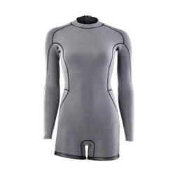 ION Wetsuit Amaze Amp Shorty 2.0 LS Back Zip women black