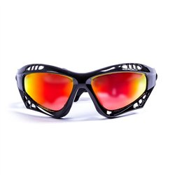 Ocean AUSTRALIA - shiny black revo red - recycled PET