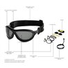 Ocean TIERRA DE FUEGO - matt black - recycled PET